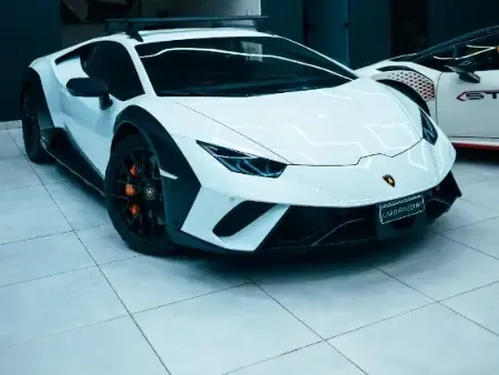 Lamborghini Huracan at the studio
